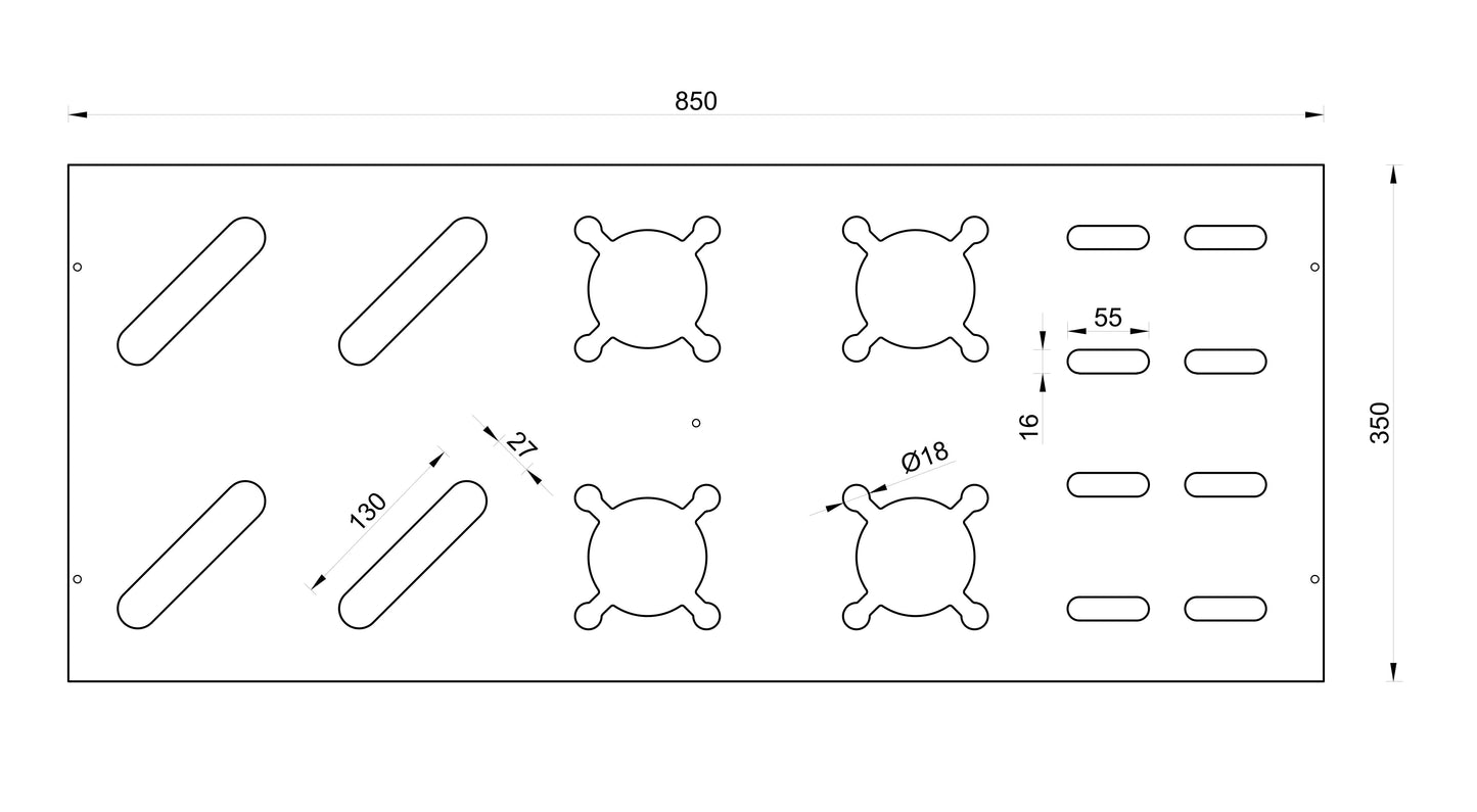 Kombinert Skistativ i tre for alpinski, langrennsski og staver