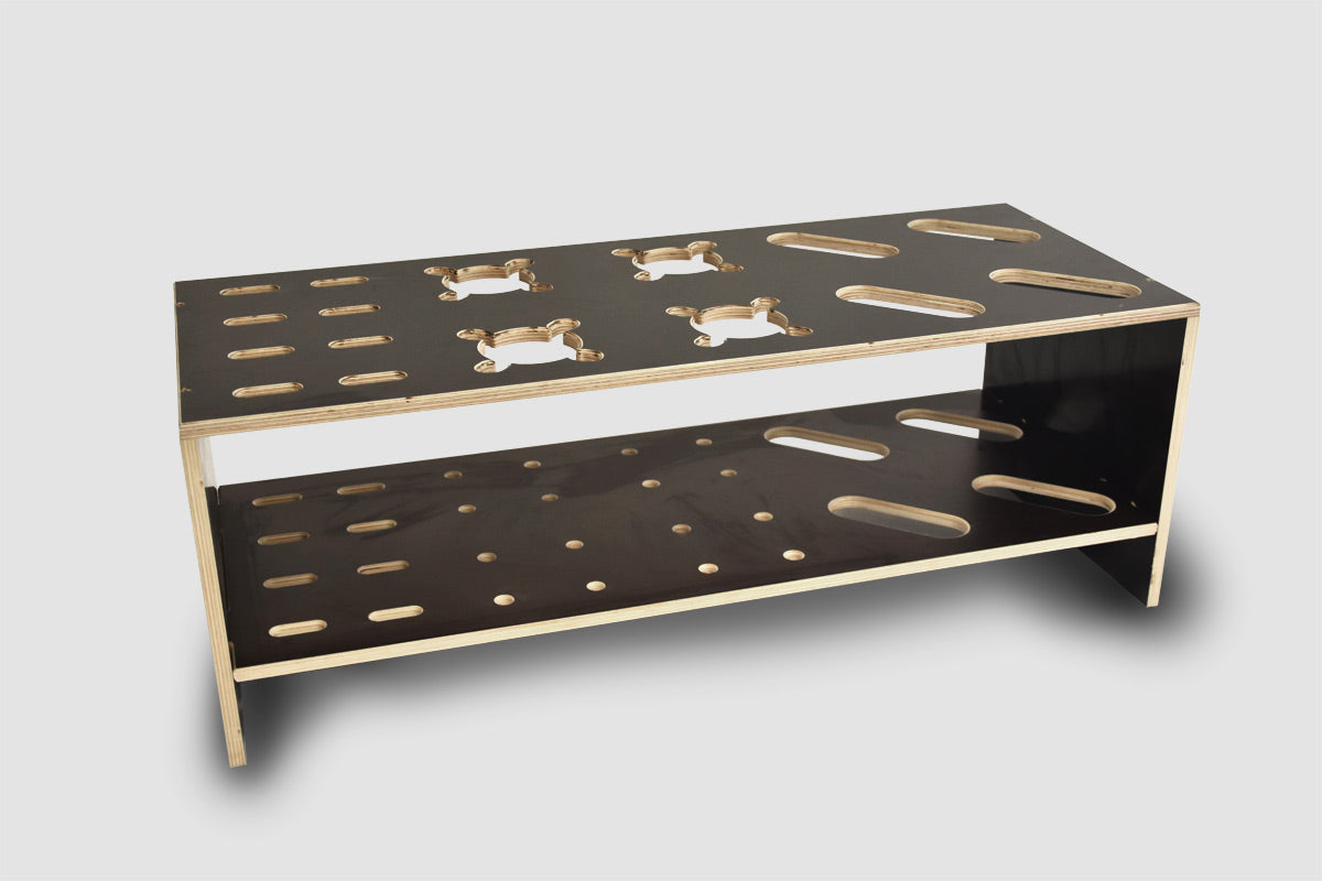 Kombinert Skistativ i tre for alpinski, langrennsski og staver