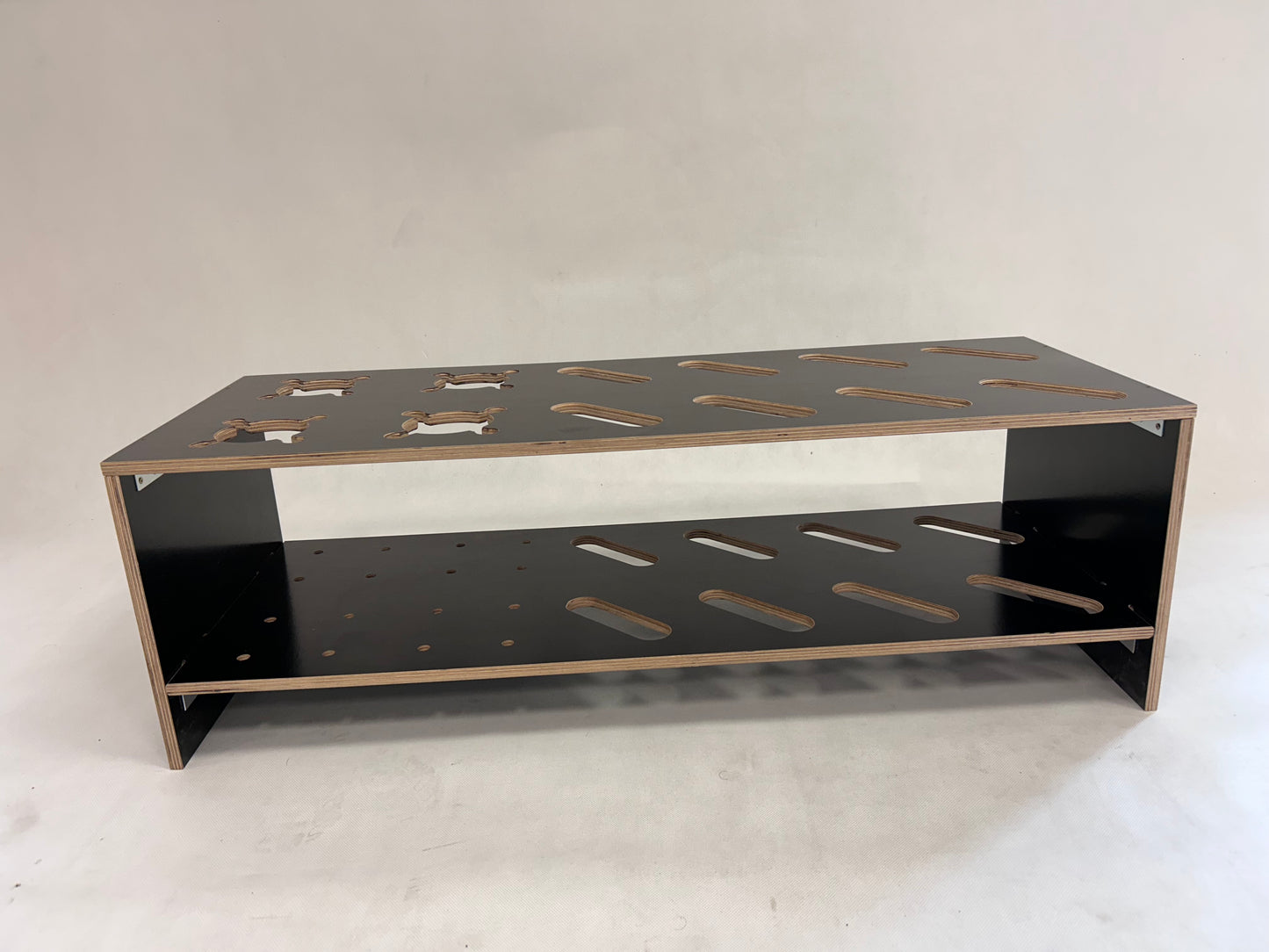 Kombinert skistativ i tre for ski og staver