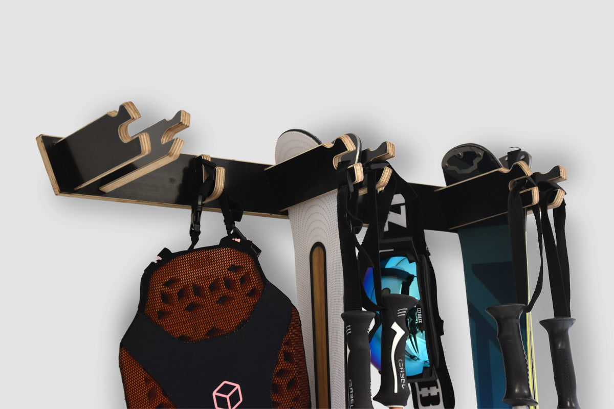 Skioppheng for 3 par ski