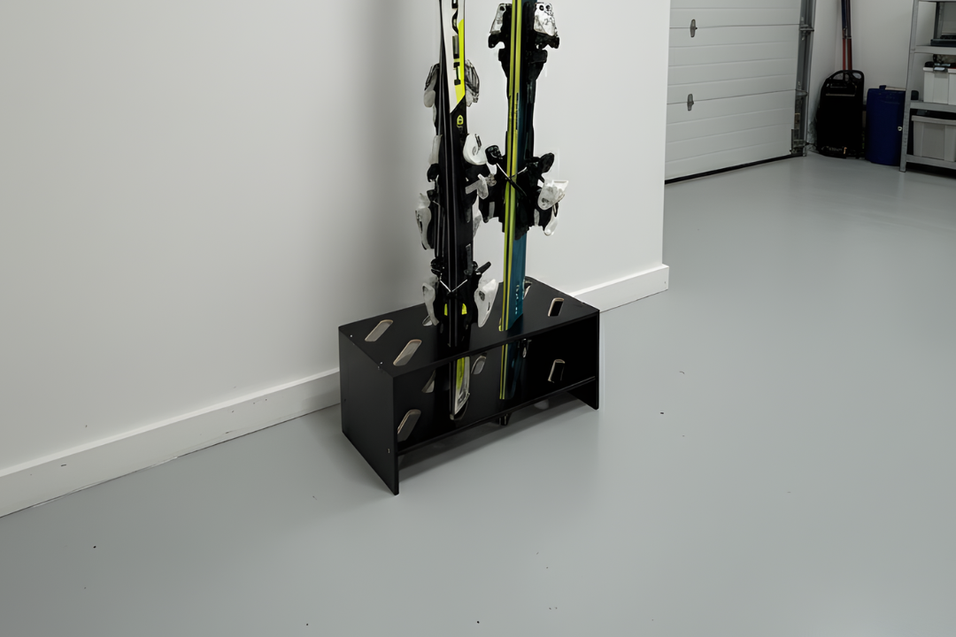 Skistativ i tre - 8 par, 61x33cm