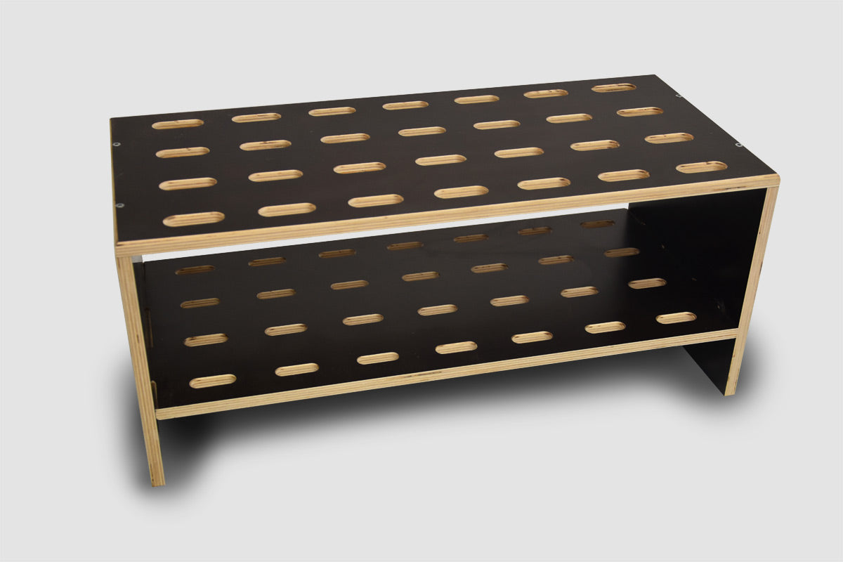 Skistativ i tre for 14 par langrennsski