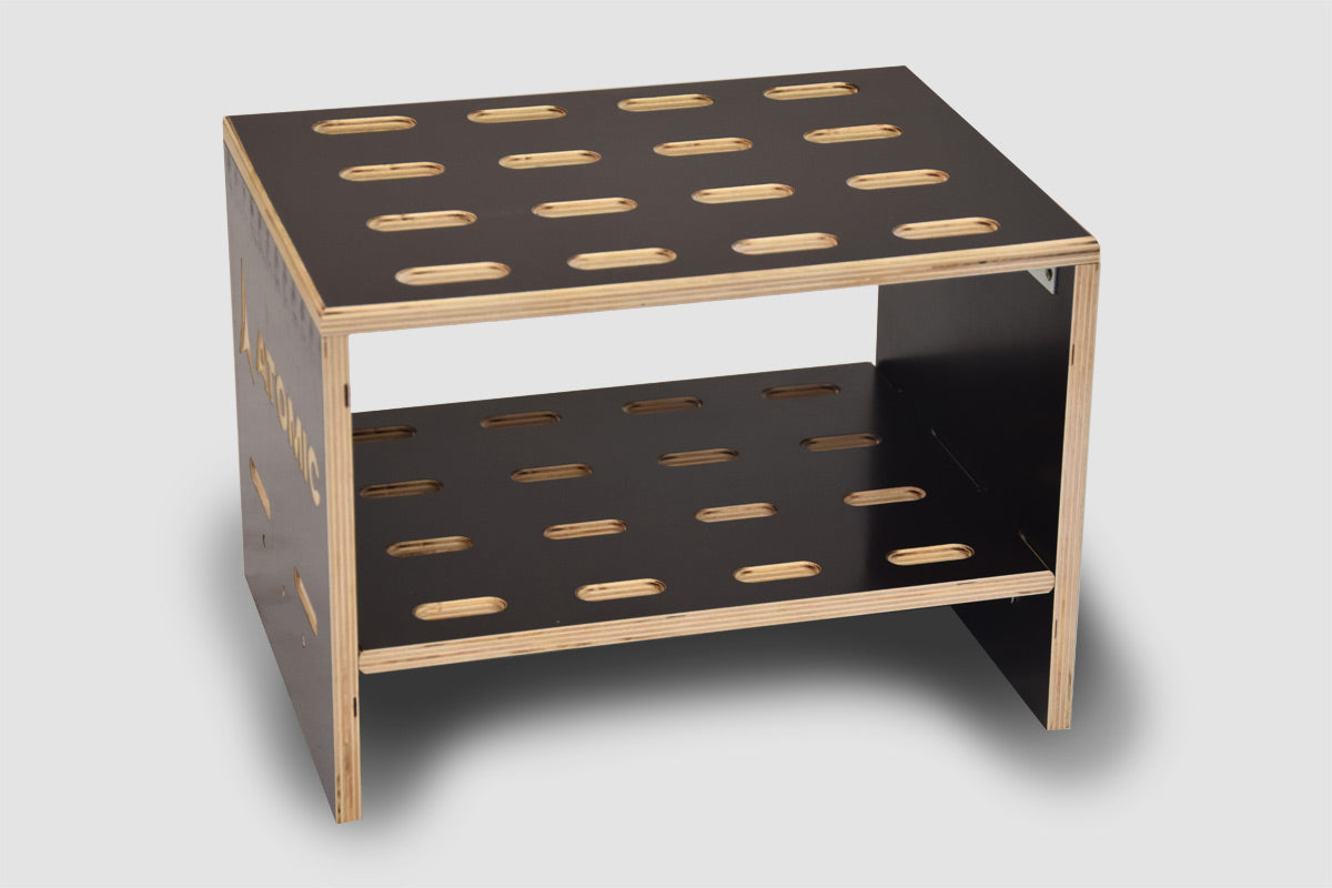 Skistativ i tre for 8 par langrennsski