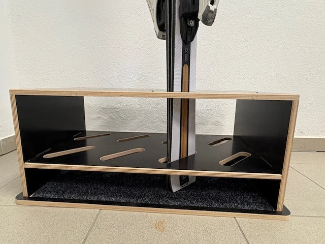 Skistativ i tre - 8 par, 61x33cm