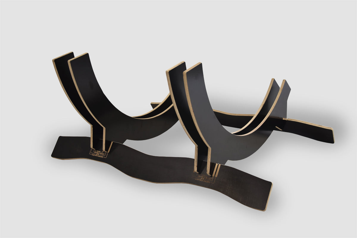 Justerbart stativ for 2 sykler