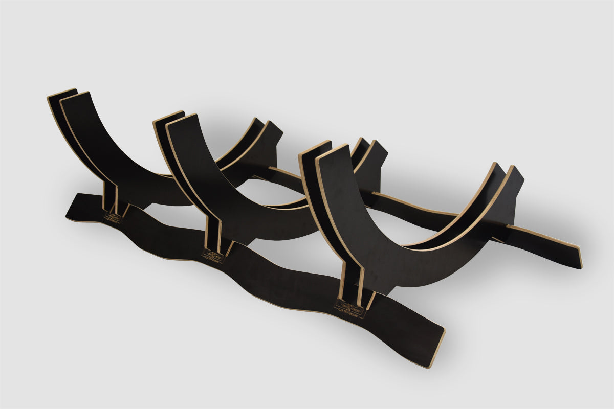 Justerbart stativ for 3 sykler